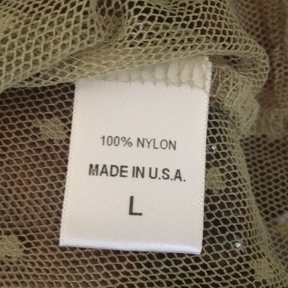 NWT Ladies large sheer vest/cover up. Size L - Picture 8 of 8